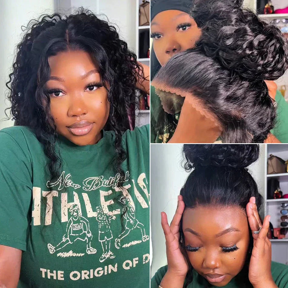 Deep Wave Strap Snug Fit Wig